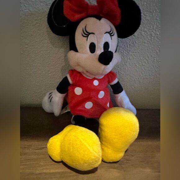 NWOT Disney Classic Minnie Mouse Plush 12” - Picture 3 of 8